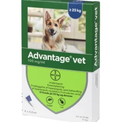 Advantage pour-on Vet til hund 25-40 kg