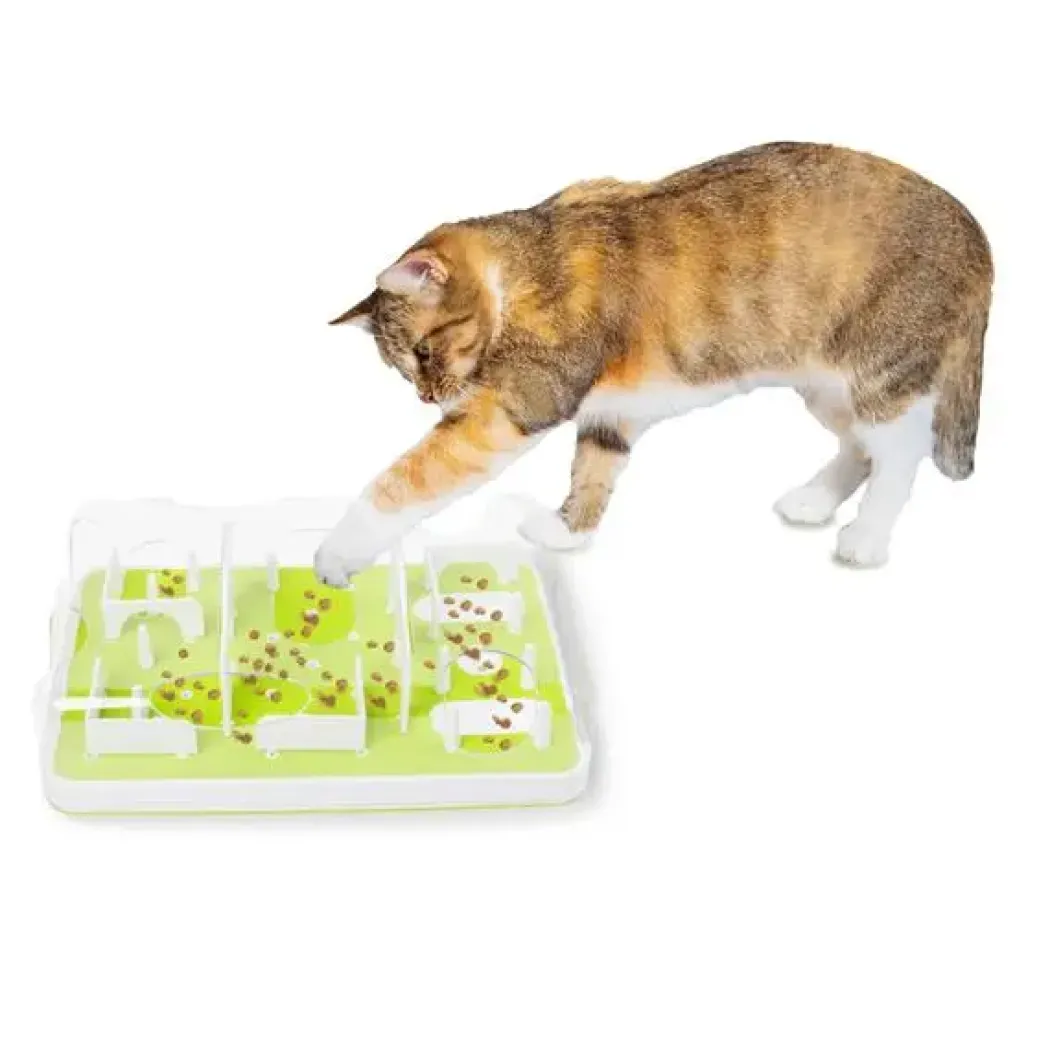 AFP Puzzle cat feeder