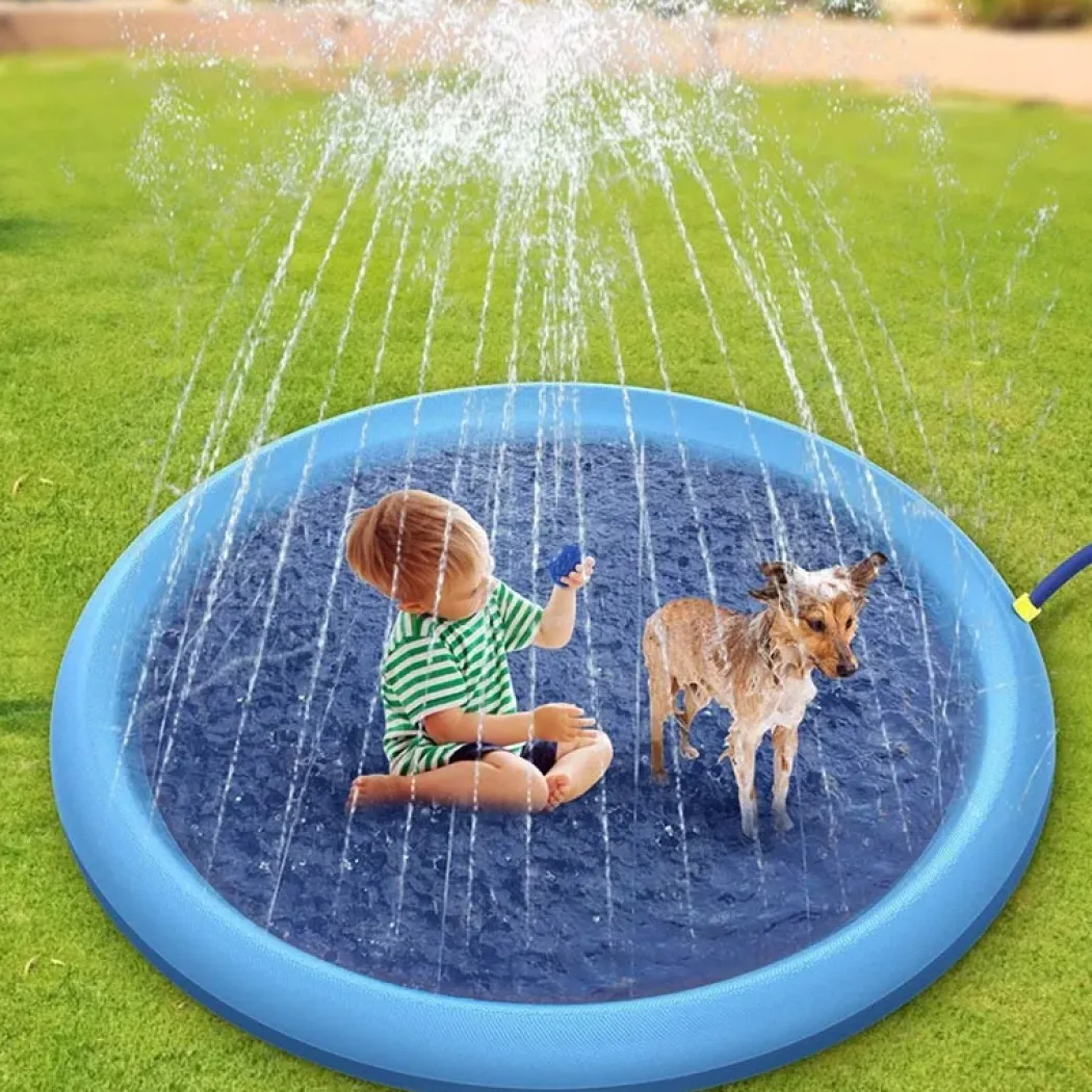 Afp Sprinklermåtte Vandlegetøj til hunde M - flydende vandlegetøj til hunde