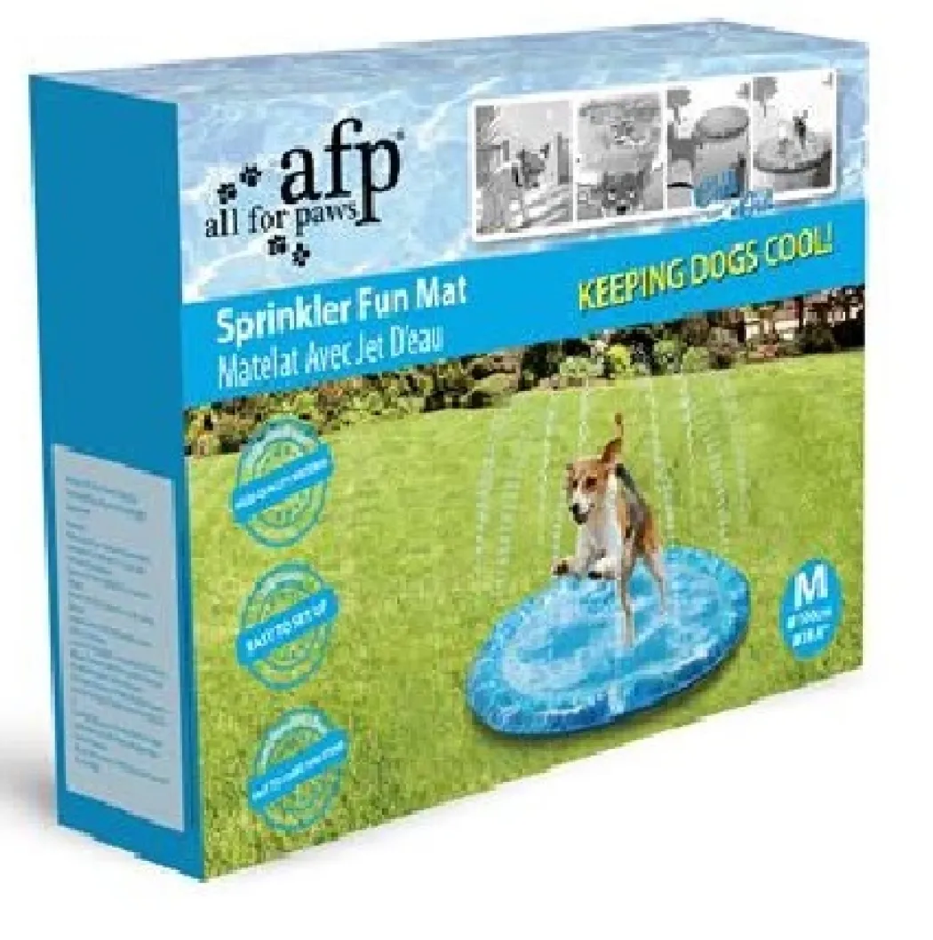 Afp Sprinklermåtte Vandlegetøj til hunde M - flydende vandlegetøj til hunde