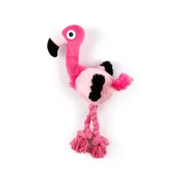 AFP Ultrasonic DJ-Flamingo - lydsvagt hundelegetøj