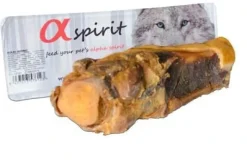 Alpha Spirit Skinkeben Maxi - hundesnack til store tyggetider, 1 stk