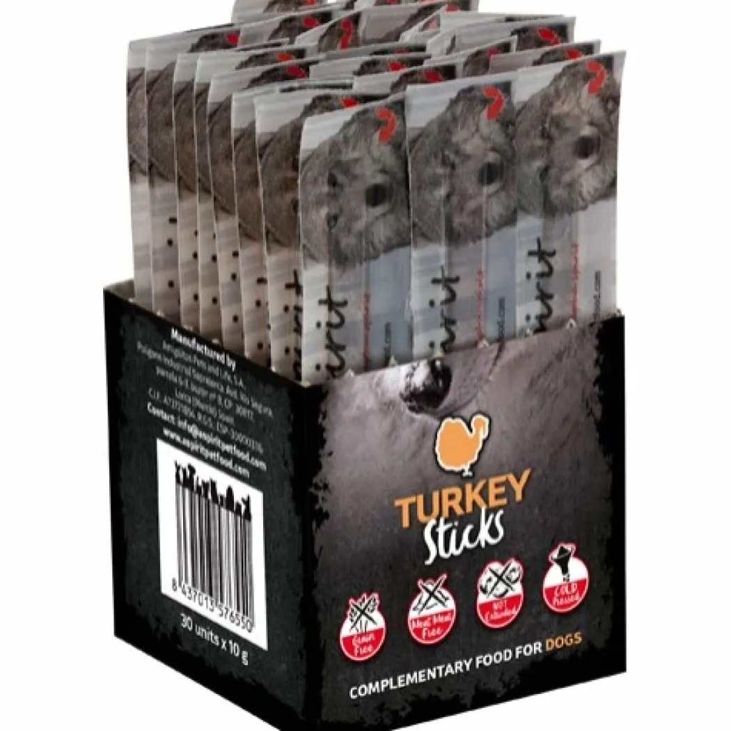Alpha Spirit Turkey Stick 1 stk - kornfri hundesnack med kalkun