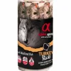 Alpha Spirit Turkey Stick 16 stk - hundesnacks med kalkun