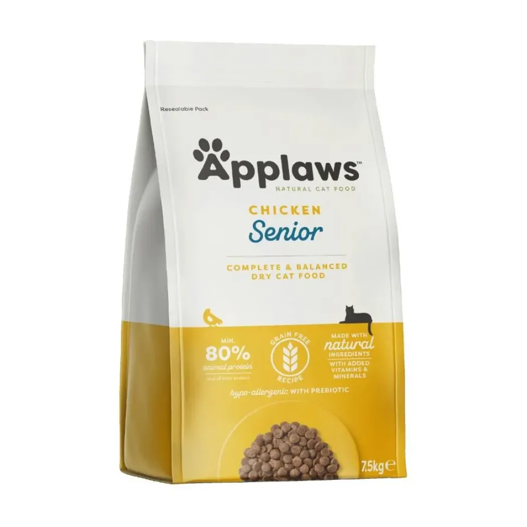 Applaws Kattefoder Senior Kylling 7,5 kg