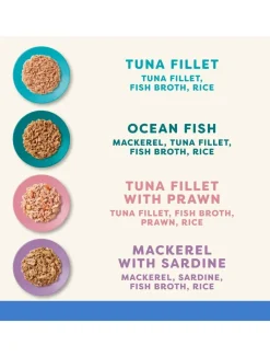 Applaws Kattevådmad Fiskekasse sovs 12 x 70 g