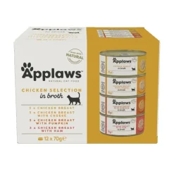 Applaws Kattevådmad Kyllingekasse 12 x 70 g
