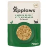 Applaws kattevådmad Kylling og Asparges 70 g (pouch)
