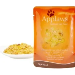 Applaws Kattevådmad Kylling og Græskar 70 g (pouch)
