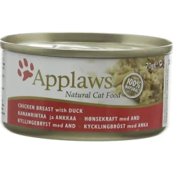 Applaws kattevådmad Kylling og And 156 g