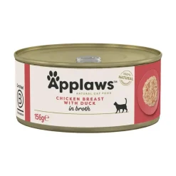 Applaws kattevådmad Kylling og And 156 g