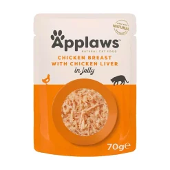 Applaws Kattevådmad kylling og lever 70 g (pouch)