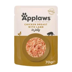 Applaws Kattevådmad kylling og lam 70 g (pouch)