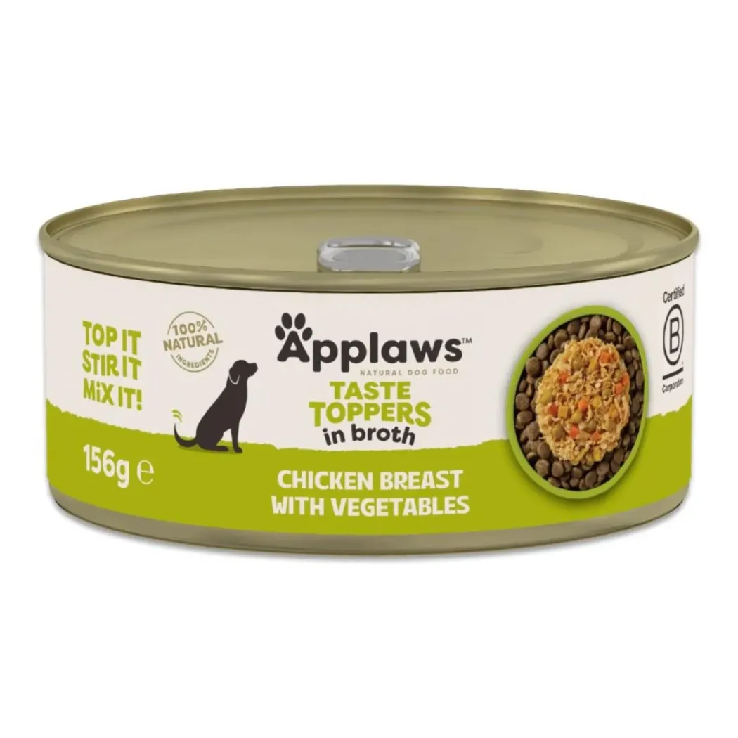 Applaws multipack kylling i bouillon 8x156 gram