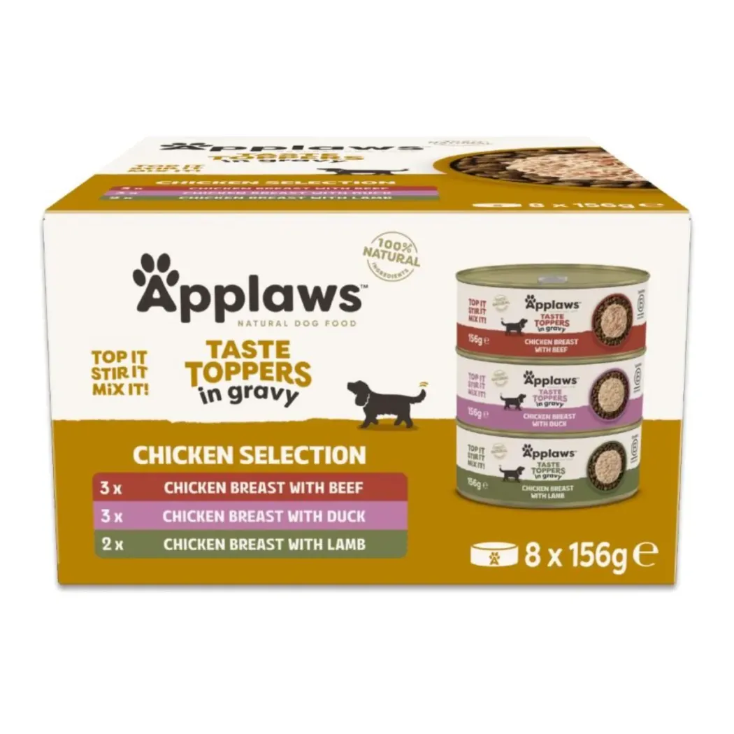 Applaws multipack kylling i sovs 8x156 gram