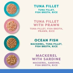 Applaws multipack med fisk i bouillon til kat 24 x 70 g