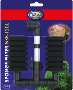 Aqua Nova Luftfilter Dobbelt NSF-120L