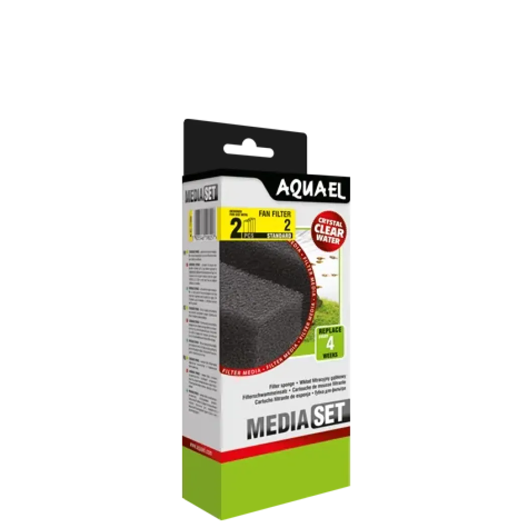AquaEl svamp til Fan 1 plus (2 stk)