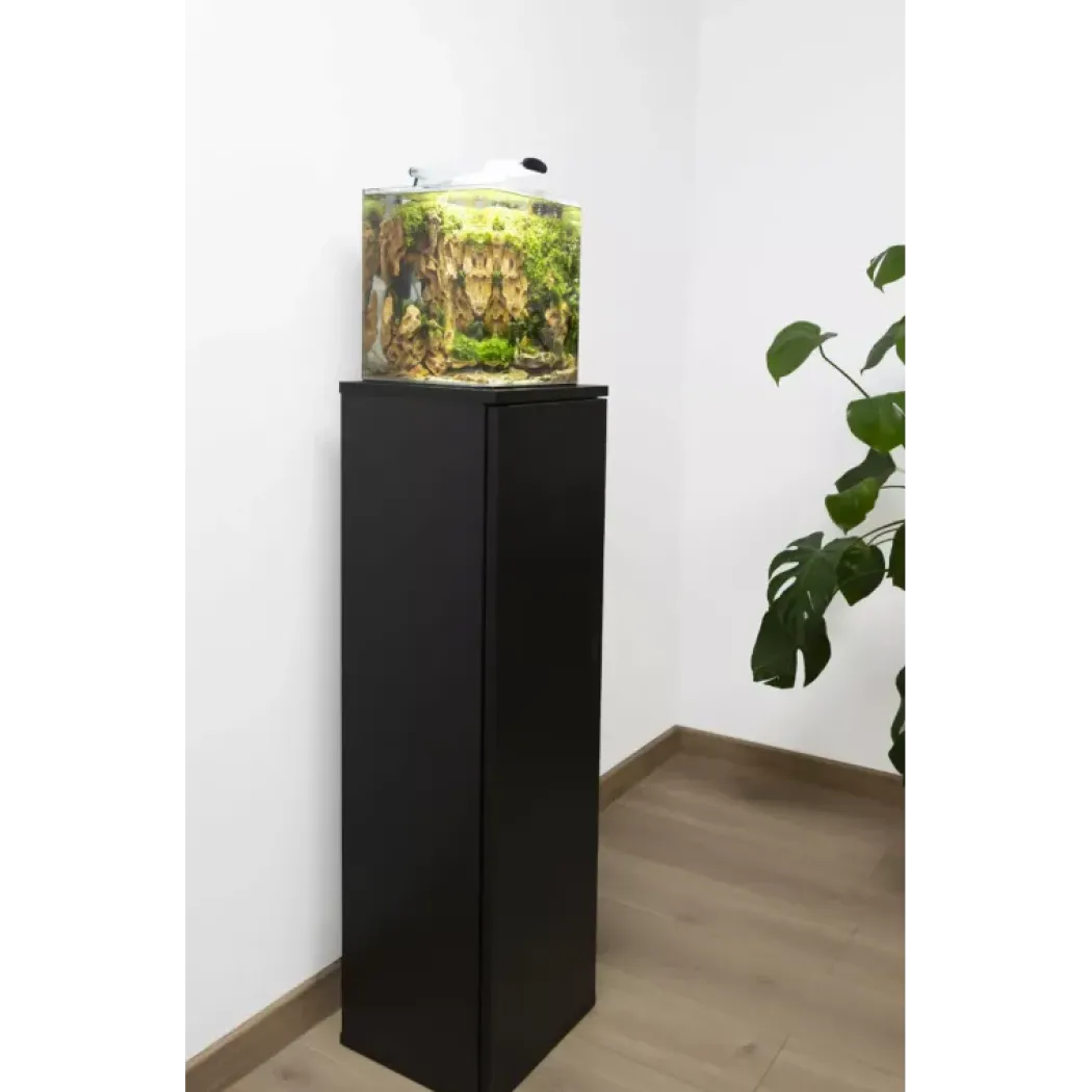 AquaEl Akvarie Opti Bent Hvid 20 Liter