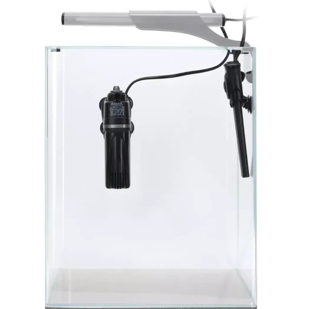 AquaEl Akvarie Opti Bent Hvid 20 Liter