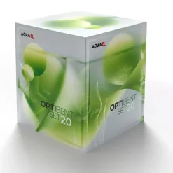 AquaEl Akvarie Opti Bent Hvid 30 Liter