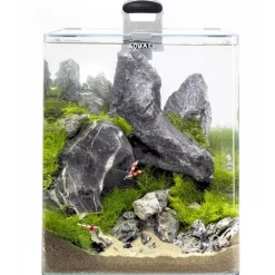 AquaEl Akvarie Opti Bent Hvid 30 Liter