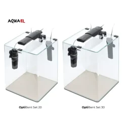 AquaEl Akvarie Opti Bent Sort 30 Liter
