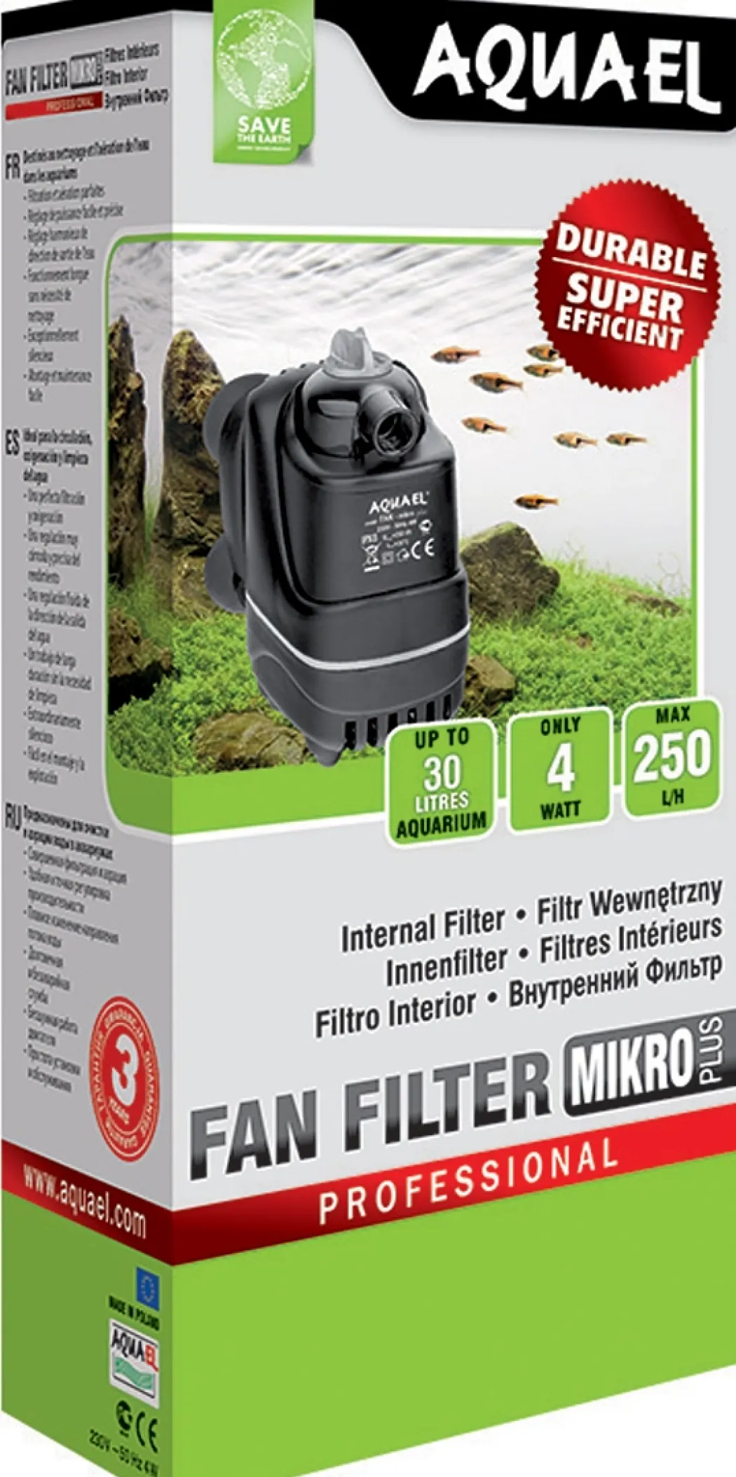 AquaEl Fan micro plus 250 l/t