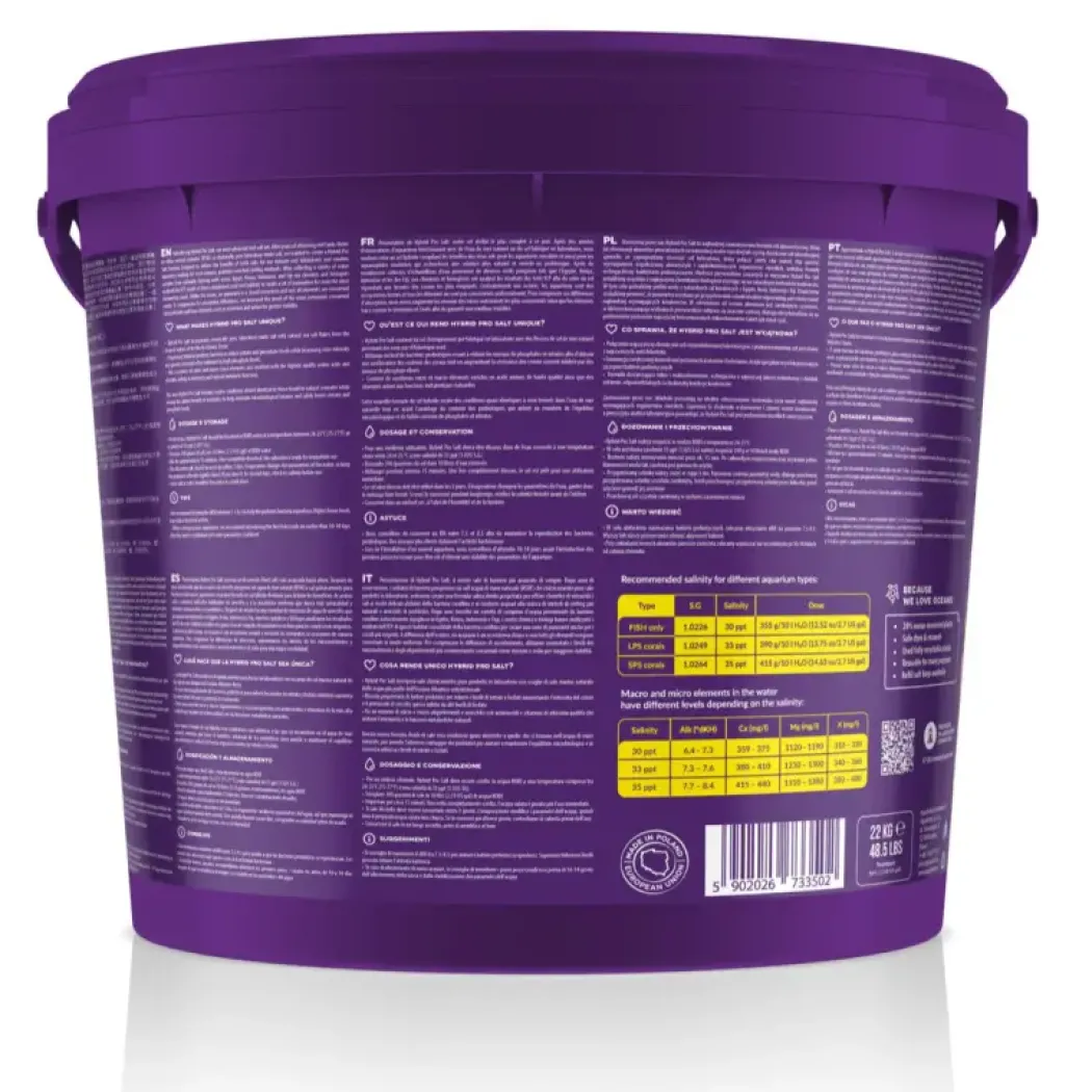AquaForest Hybrid Pro Salt 22 kg Spand