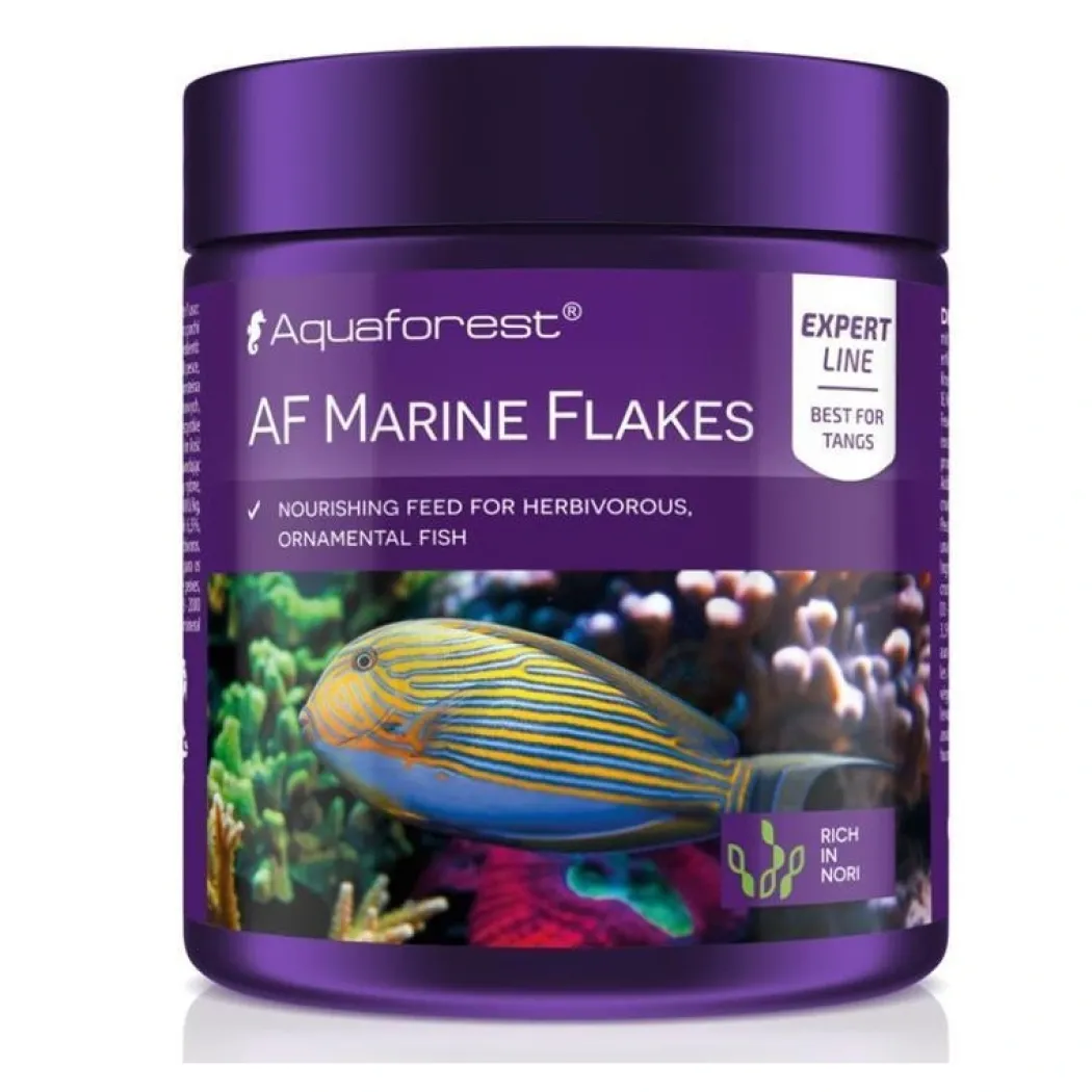 AquaForest Marine Flakes - Saltvands fiskefoder i flager