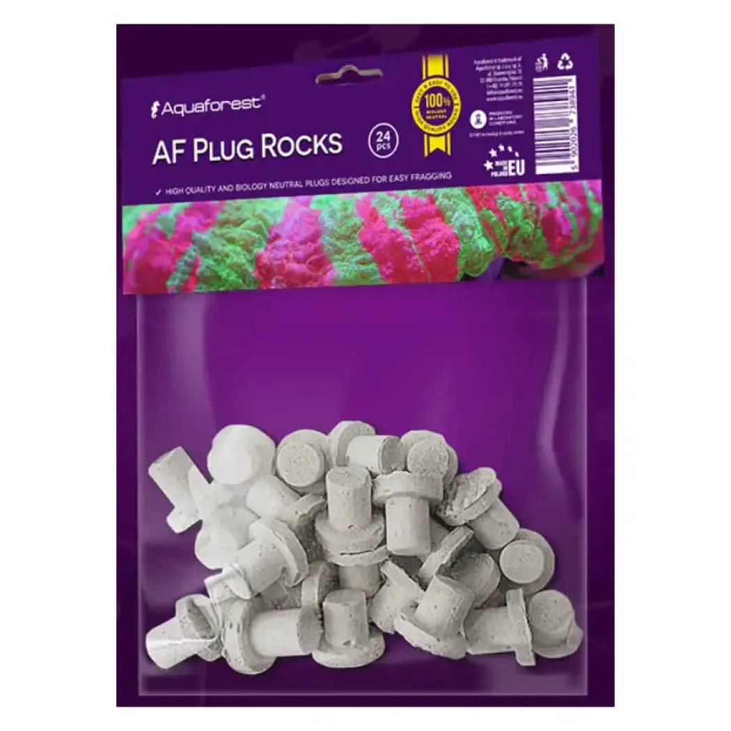 AquaForest Plug Rocks 24 stk Hvid