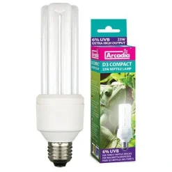 Arcadia reptil pære compact D3 23 watt