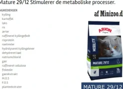 ARION Original Mature 29/12 Kattemad 7,5 kg