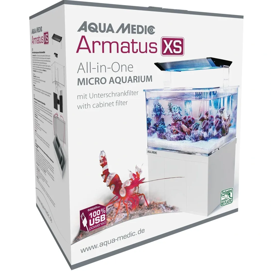 Armatus XS Saltvandsakvarium med sump 4 Liter