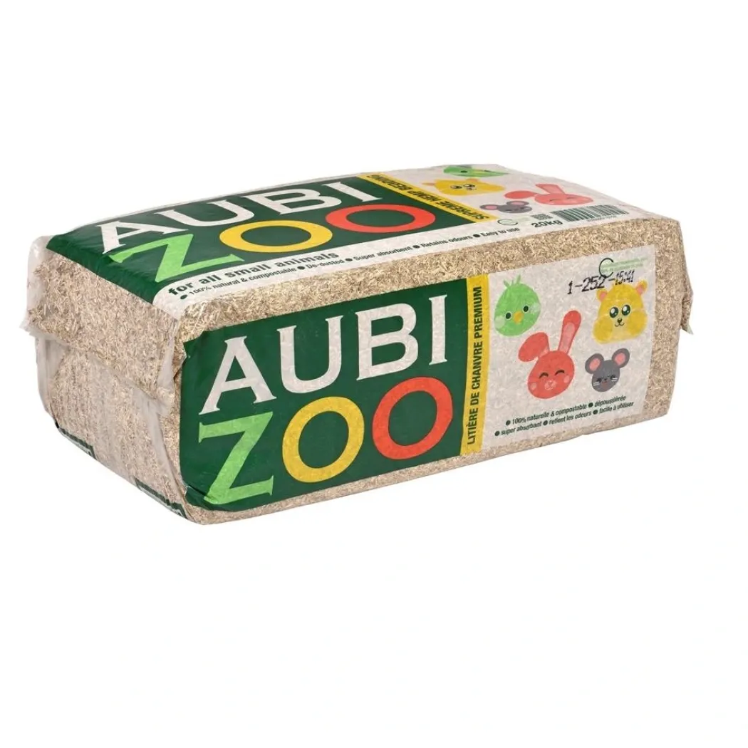 AUBIZOO Hampestrøelse 15 kg