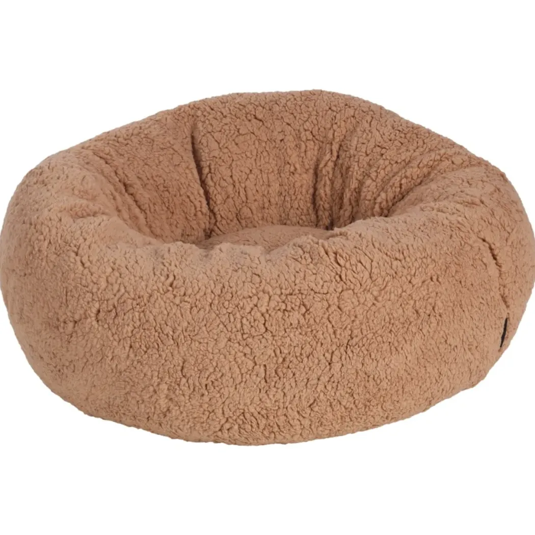 Basket Felpa rund hundeseng 45x45x23 cm mocha