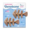 Benebone Puppy Fishbone Mini 2-pak - hvalpe tyggeben med laksesmag