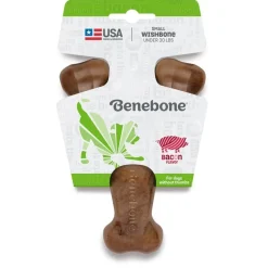 Benebone Wishbone Bacon S - tyggeben med bacon