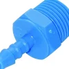 Blå nylon slangestuds 1/2 tomme (6 mm slange)