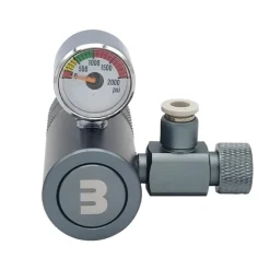 Blau CO2 BASIC regulator - Co2 Manometer til vandret udtag