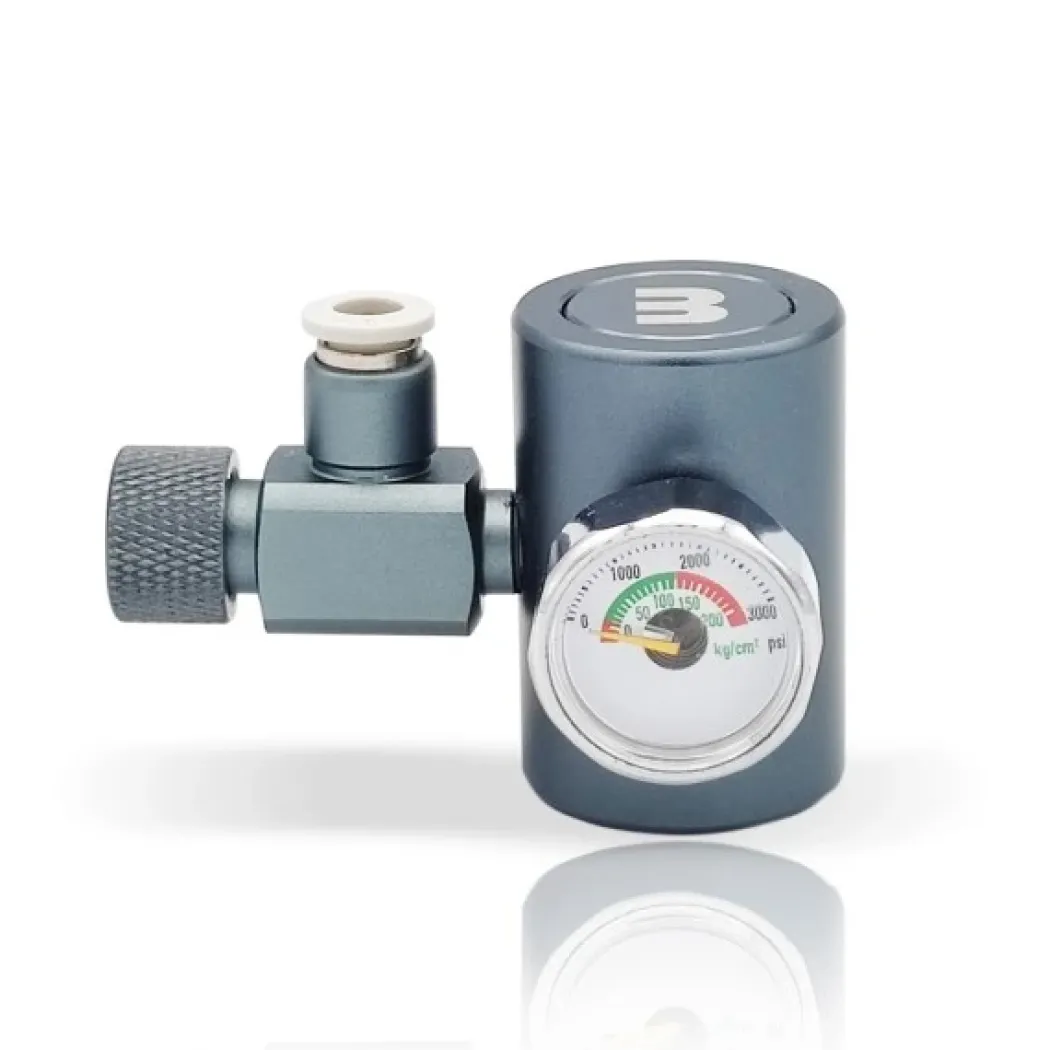Blau CO2 START Regulator - Co2 Manometer til engangsflasker