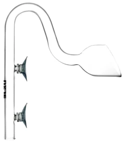 Blau Glas Trumpet Outflow udstrømmer 13 mm (til spandpumper)