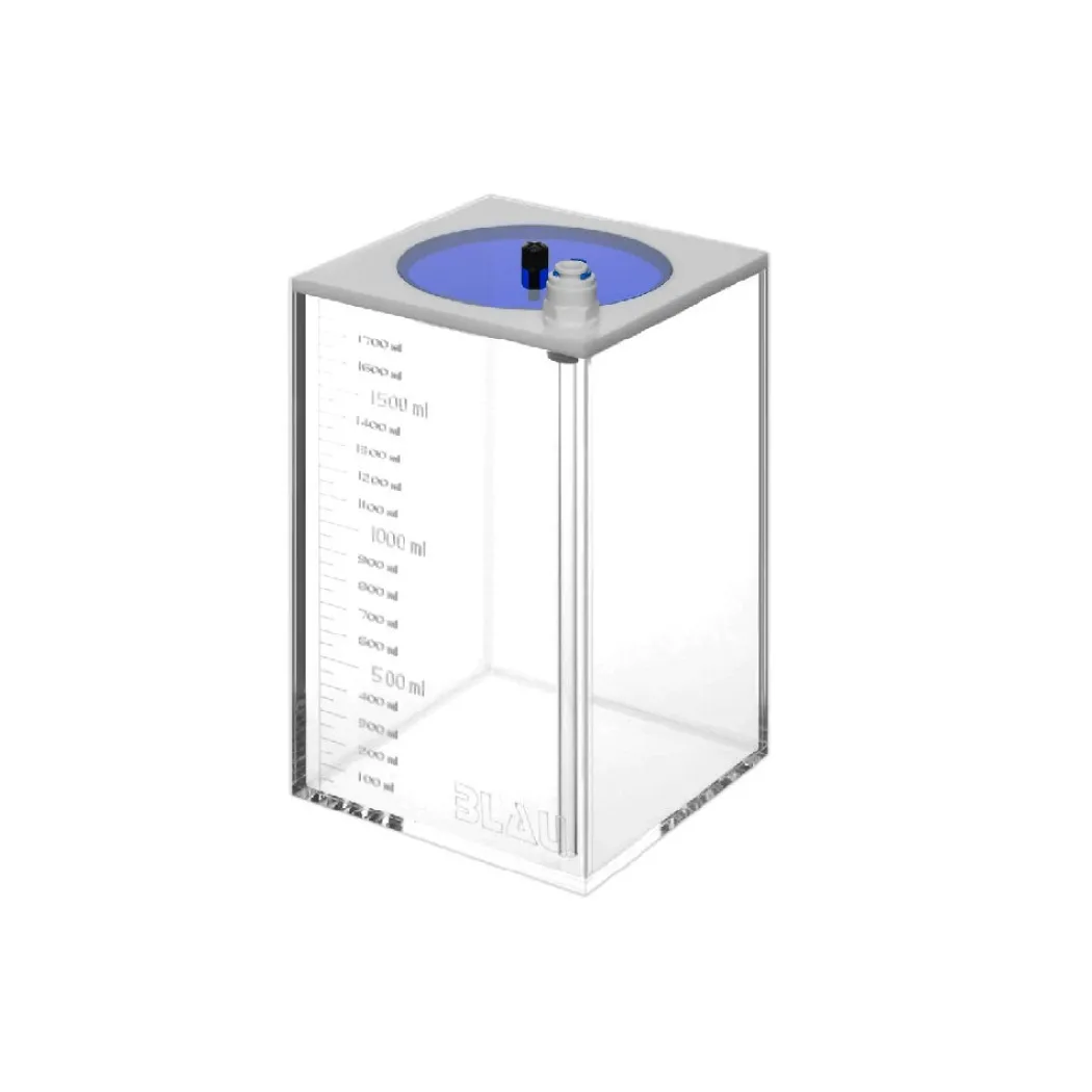 Blau Acrylic akvariebeholder til Flydende væsker 1.5l