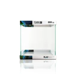 Blau Cubic Akvarium Aquascaping 27 L Optiwhite glas (30X30X30)