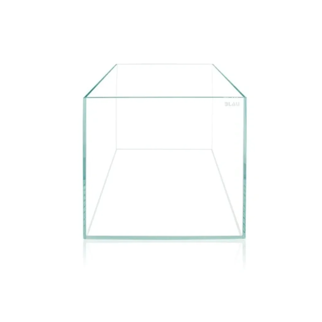 Blau Cubic Akvarium Aquascaping 42 L Optiwhite glas (35X35X35)