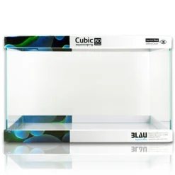 Blau Glasakvarium CUBIC Aquascaping 80 62x36x36 cm