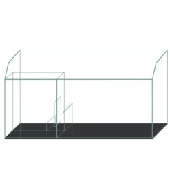 Blau Gran Cubic Super Reef 122 Black 366 liters Saltvandsakvarium