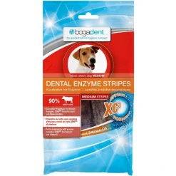 Bogadent Dental Enzyme Stripes Medium 100 g - tandpleje til hunde