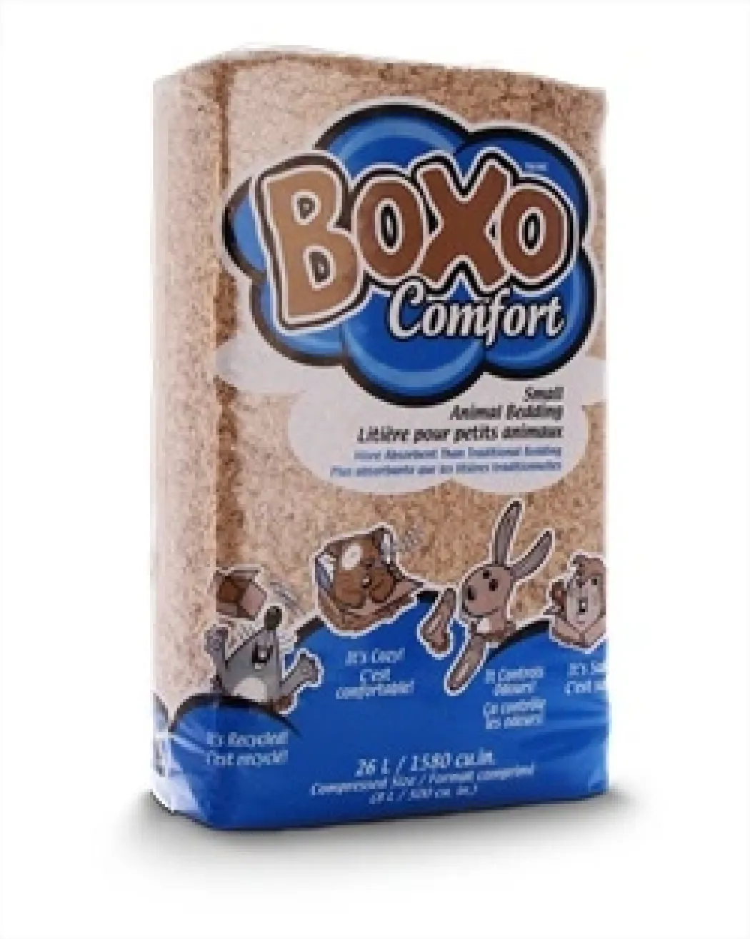 Boxo Comfort strøelse 184 liter