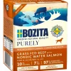 Bozita Hund Purely Pate bøf og laks 370 g - Naturligt og saftigt